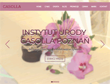 Tablet Screenshot of casolla.pl